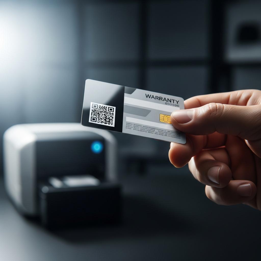 QR-kód a garancia kártyán: Az út a papírmentes ügyintézés és a plasztik elegancia között QR-kód a garancia kártyán: Az út a papírmentes ügyintézés és a plasztik elegancia között