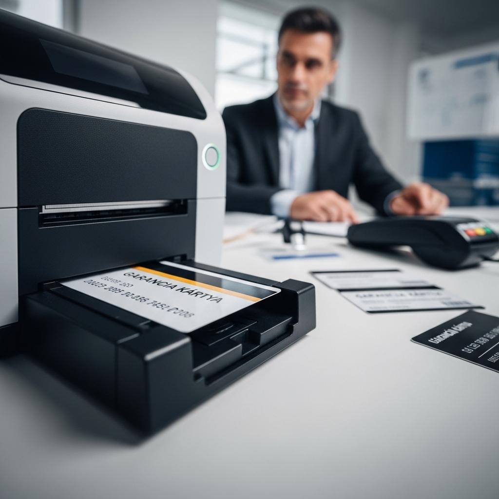 Így automatizálja a garancia kártyák nyomtatását a gyártási folyamat végén Így automatizálja a garancia kártyák nyomtatását a gyártási folyamat végén