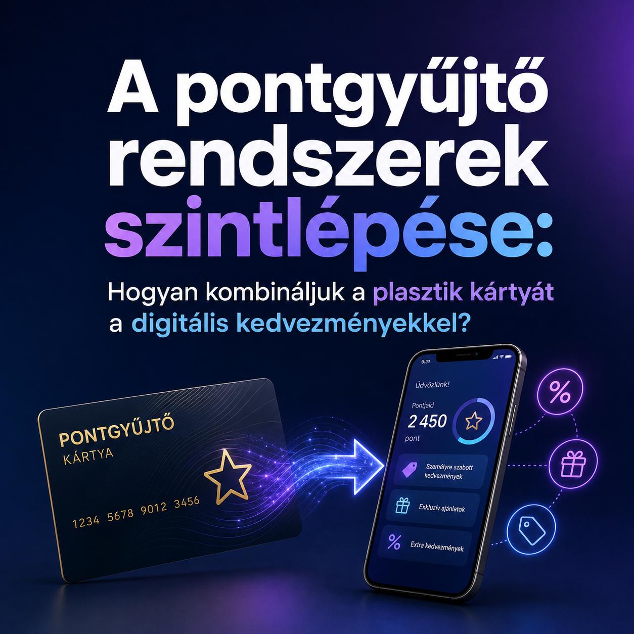 A pontgyűjtő rendszerek szintlépése: Hogyan kombináljuk a plasztik kártyát a digitális kedvezményekkel? A pontgyűjtő rendszerek szintlépése: Hogyan kombináljuk a plasztik kártyát a digitális kedvezményekkel?