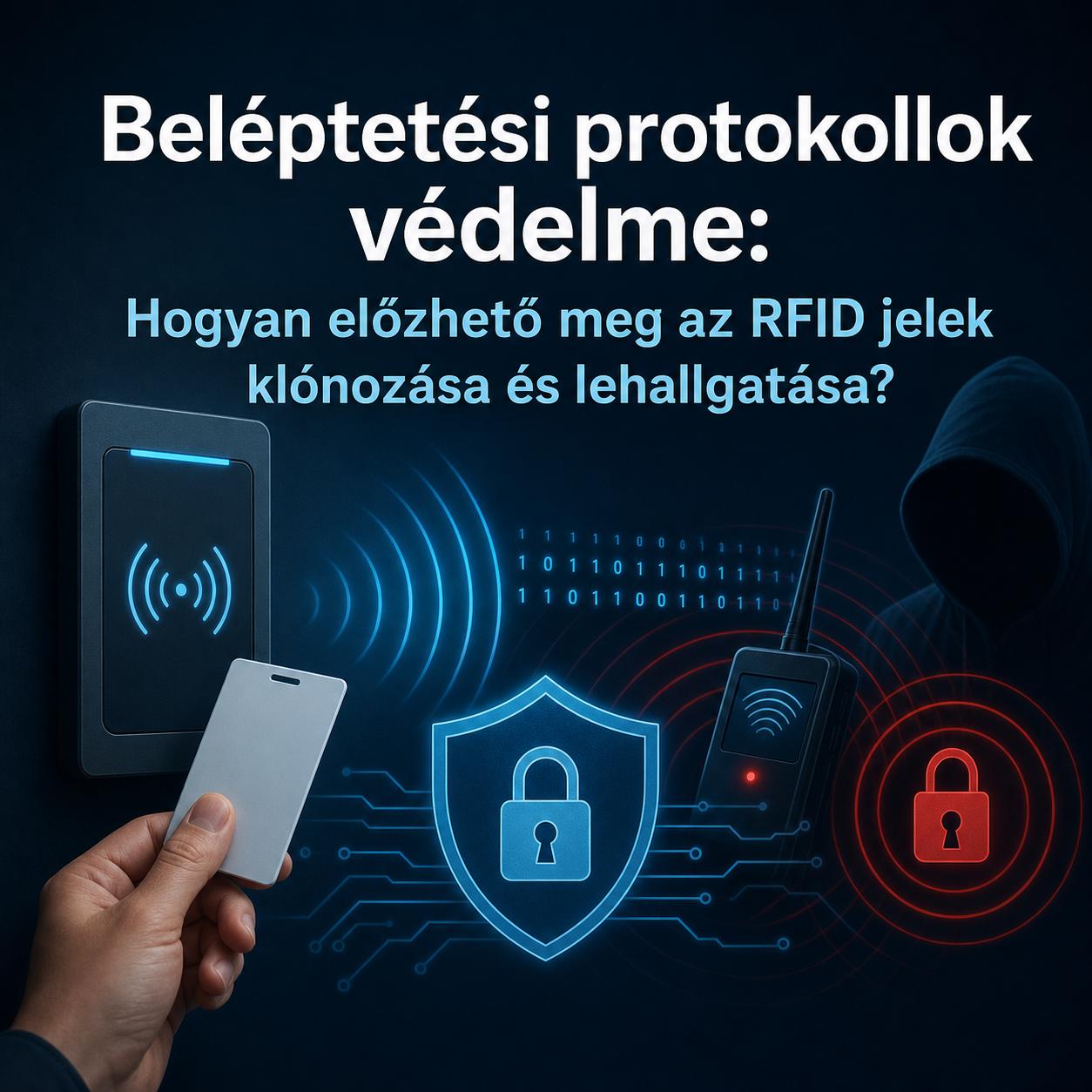 Beléptetési protokollok védelme: Hogyan előzhető meg az RFID jelek klónozása és lehallgatása? Beléptetési protokollok védelme: Hogyan előzhető meg az RFID jelek klónozása és lehallgatása?