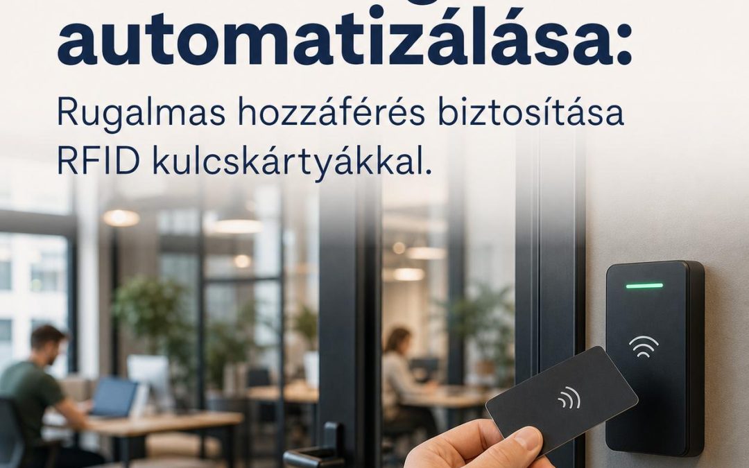 Coworking irodák automatizálása: Rugalmas hozzáférés biztosítása RFID kulcskártyákkal