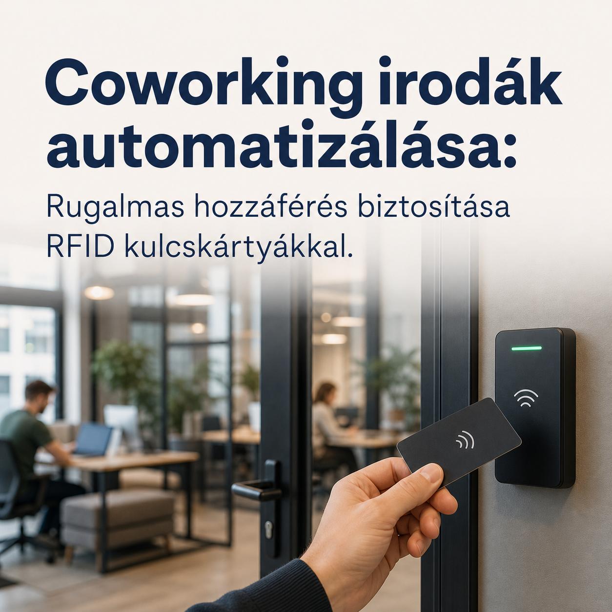 Coworking irodák automatizálása: Rugalmas hozzáférés biztosítása RFID kulcskártyákkal Coworking irodák automatizálása: Rugalmas hozzáférés biztosítása RFID kulcskártyákkal