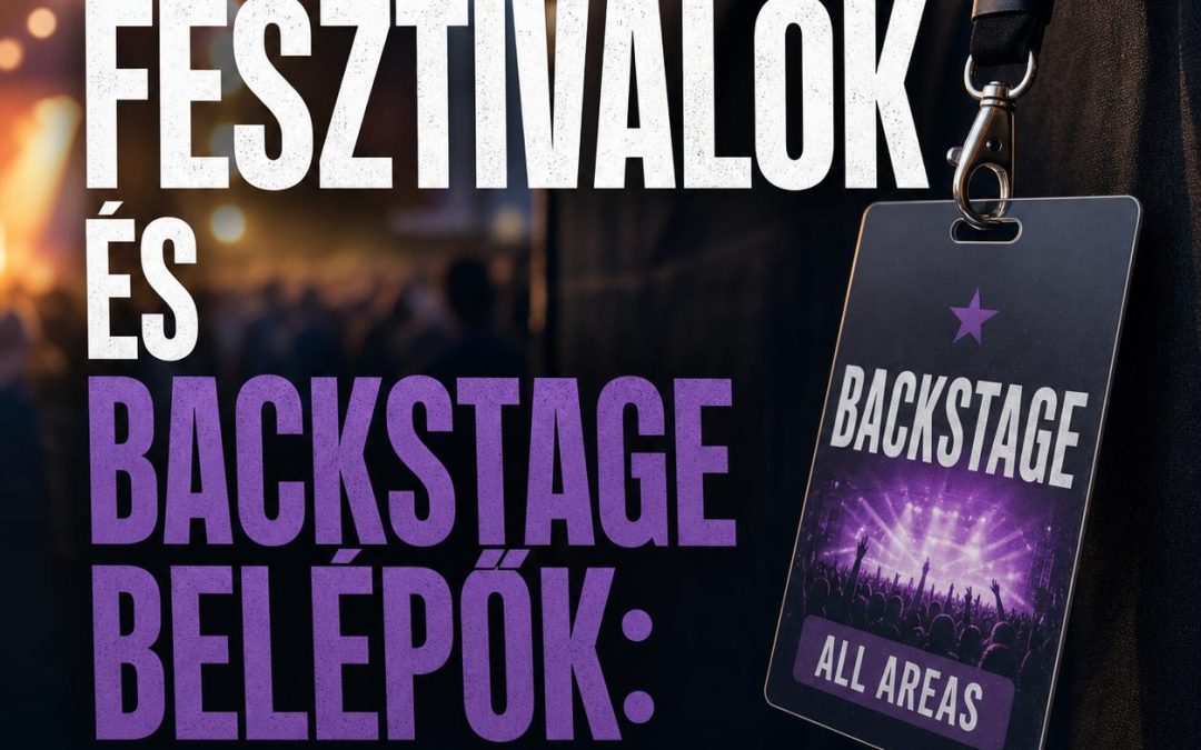 Fesztiválok és backstage belépők: Időszakos zónák kezelése strapabíró műanyag belépőkártyákkal