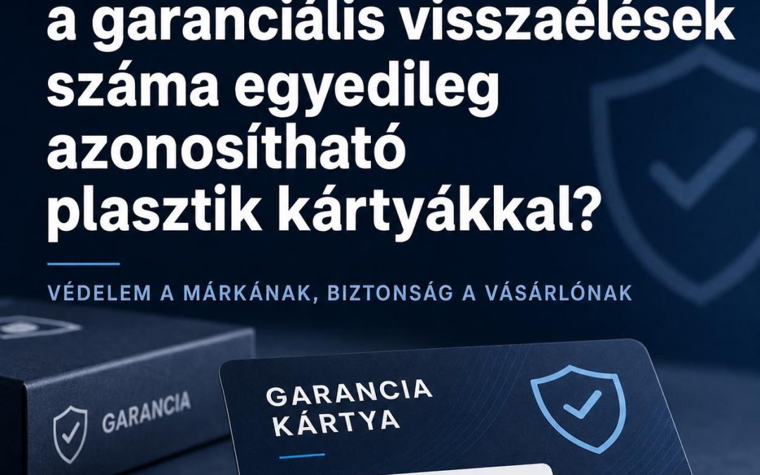 Hogyan csökkenthető a garanciális visszaélések száma egyedileg azonosítható plasztik kártyákkal?