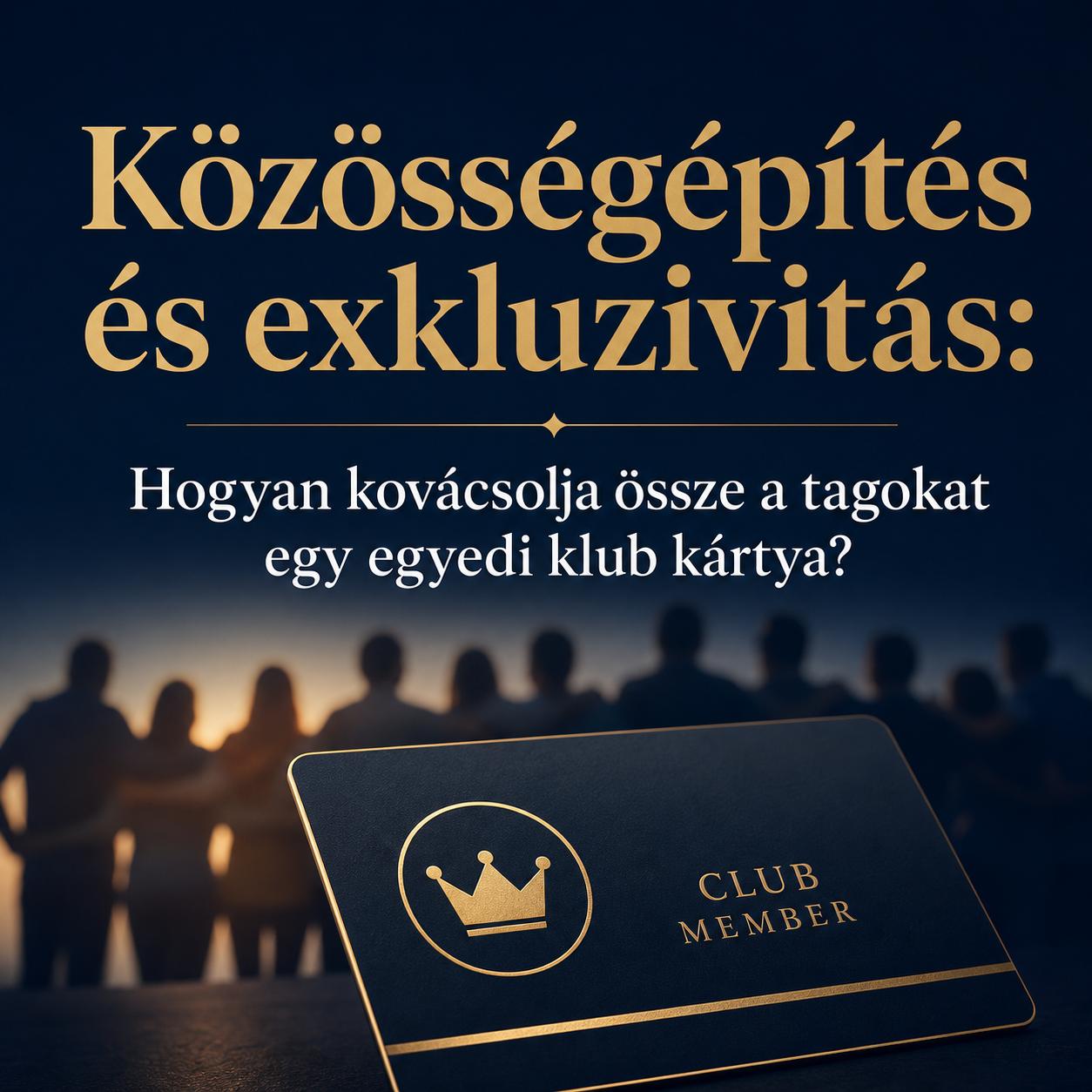 Közösségépítés és exkluzivitás: Hogyan kovácsolja össze a tagokat egy egyedi klub kártya? Közösségépítés és exkluzivitás: Hogyan kovácsolja össze a tagokat egy egyedi klub kártya?