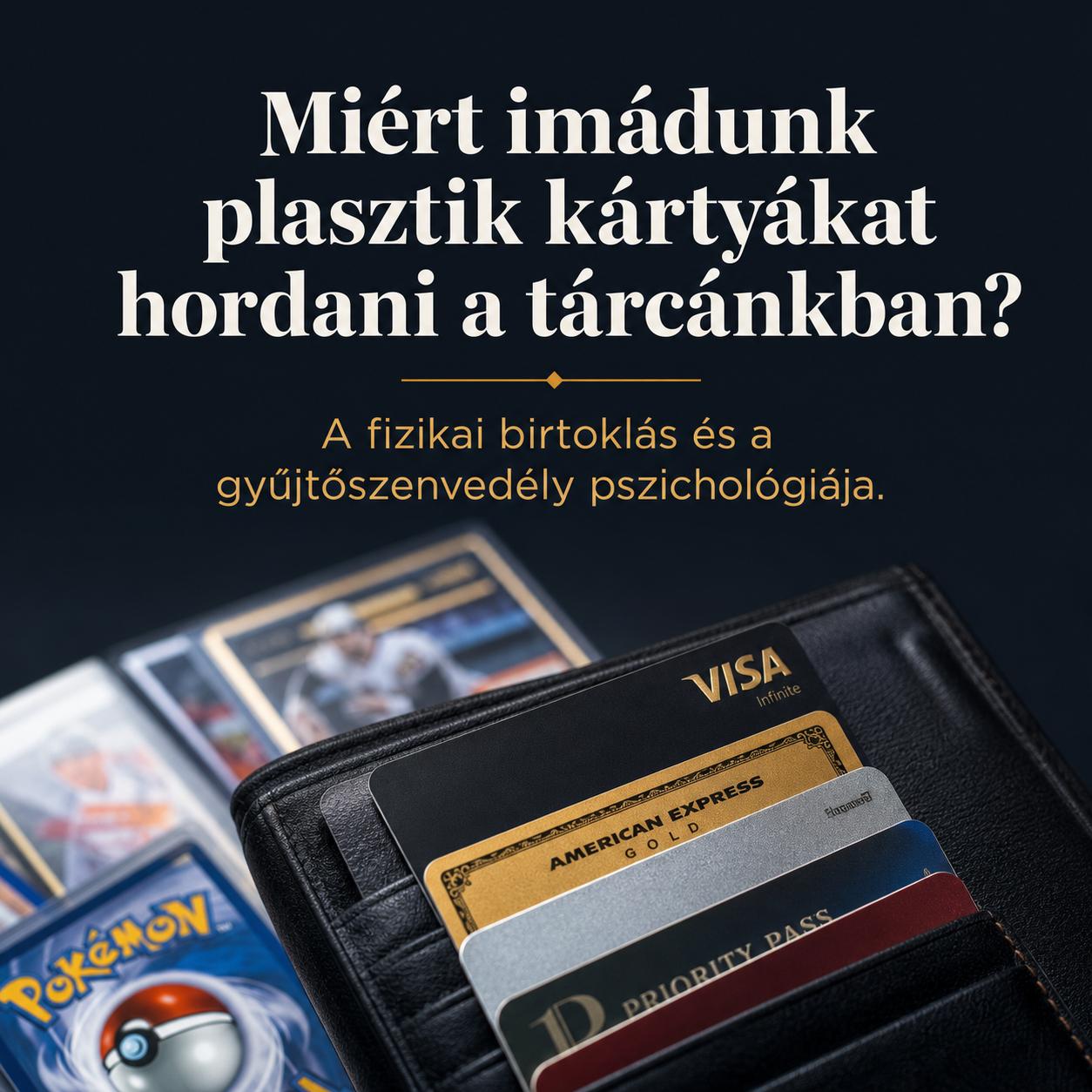 Miért imádunk plasztik kártyákat hordani a tárcánkban? A fizikai birtoklás és a gyűjtőszenvedély pszichológiája Miért imádunk plasztik kártyákat hordani a tárcánkban? A fizikai birtoklás és a gyűjtőszenvedély pszichológiája