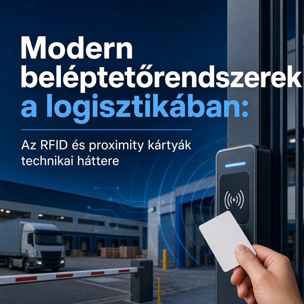 Modern beléptetőrendszerek a logisztikában: Az RFID és proximity kártyák technikai háttere Modern beléptetőrendszerek a logisztikában: Az RFID és proximity kártyák technikai háttere