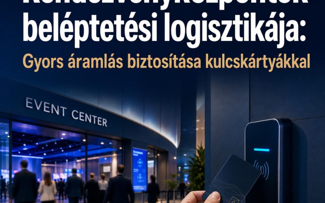 Rendezvényközpontok beléptetési logisztikája: Gyors áramlás biztosítása kulcskártyákkal