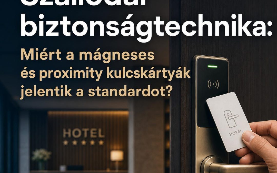 Szállodai biztonságtechnika: Miért a mágneses és proximity kulcskártyák jelentik a standardot?