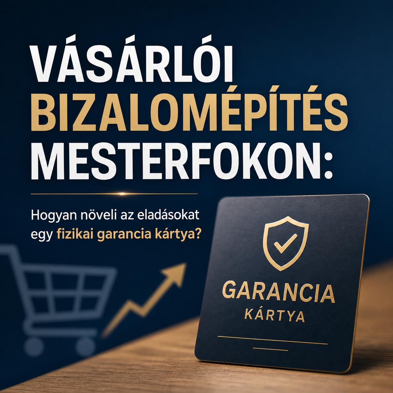 Vásárlói bizalomépítés mesterfokon: Hogyan növeli az eladásokat egy fizikai garancia kártya? Vásárlói bizalomépítés mesterfokon: Hogyan növeli az eladásokat egy fizikai garancia kártya?