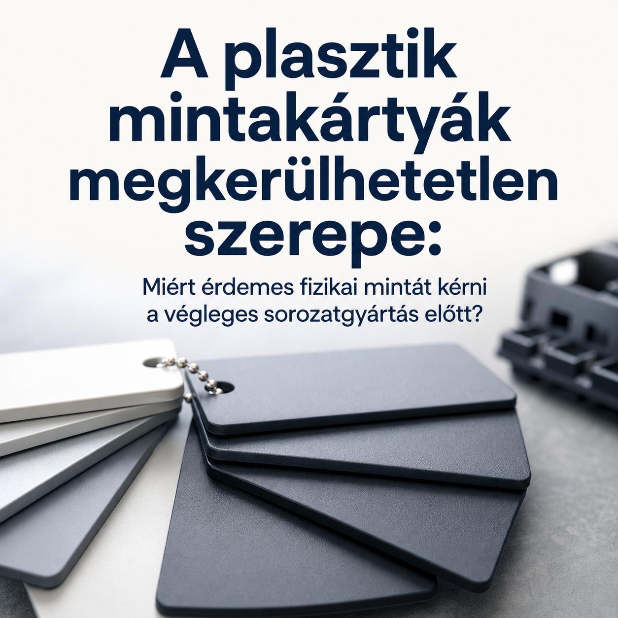 A plasztik mintakártyák megkerülhetetlen szerepe: Miért érdemes fizikai mintát kérni a végleges sorozatgyártás előtt? A plasztik mintakártyák megkerülhetetlen szerepe: Miért érdemes fizikai mintát kérni a végleges sorozatgyártás előtt?