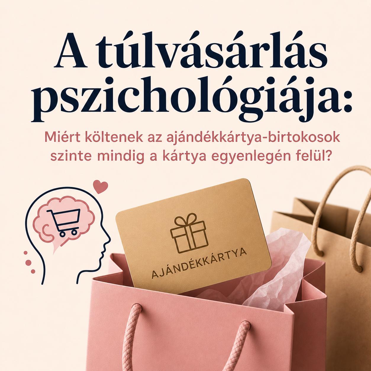 A túlvásárlás pszichológiája: Miért költenek az ajándékkártya-birtokosok szinte mindig a kártya egyenlegén felül? A túlvásárlás pszichológiája: Miért költenek az ajándékkártya-birtokosok szinte mindig a kártya egyenlegén felül?