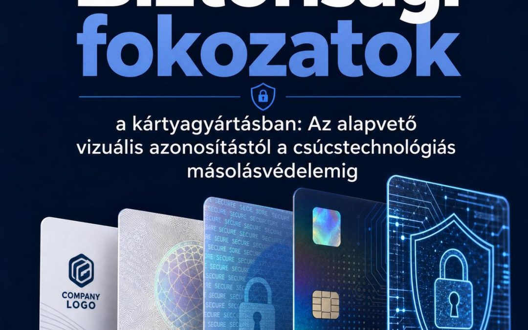 Biztonsági fokozatok a belépőkártya gyártásban: Az alapvető vizuális azonosítástól a csúcstechnológiás másolásvédelemig