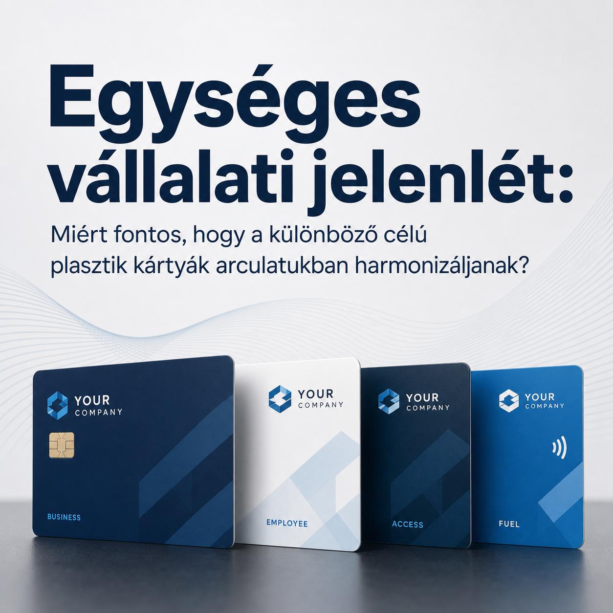 Egységes vállalati jelenlét: Miért fontos, hogy a különböző célú plasztik kártyák arculatukban harmonizáljanak? Egységes vállalati jelenlét: Miért fontos, hogy a különböző célú plasztik kártyák arculatukban harmonizáljanak?